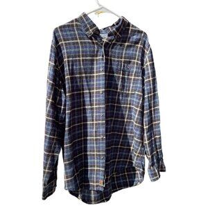Northwest Territory Mens Large Flannel Button Down Shirt